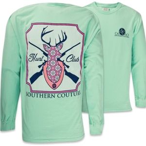 Southern Couture Hunt Club Shirt NWOT
